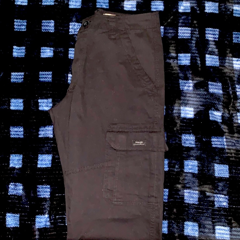 Blk Wrangler, Relaxed Fit, 30x30
